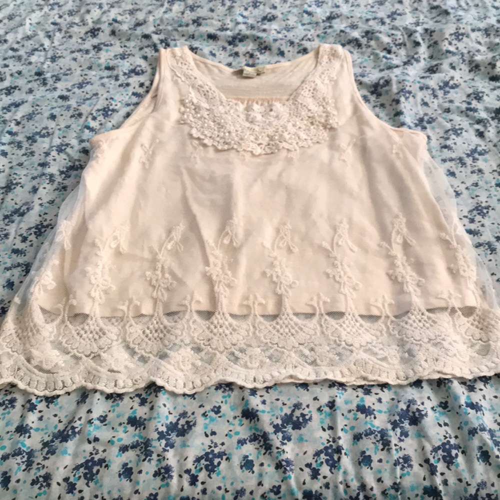 Lace Tank Top